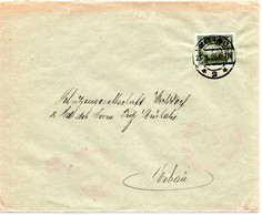 56618 - Deutsches Reich - 1928 - 30Pfg Lessing EF A Bf ZITTAU -> Eibau - Lettres & Documents