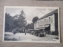 44 LE COUGOU GUENROUET HOTEL RESTAURANT "PARADIS DES PECHEURS" VOITURES ANCIENNES - Guenrouet