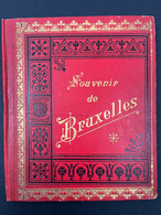 Ancien Livret XIXe SOUVENIR DE BRUXELLES 29 Vues Dont Attelage De Chien - Other & Unclassified