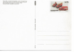 PM98/ Danmark / Denmark Postal Staionery Firefighters - Sapeurs Pompiers - Bombero