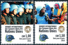 ONU Genève 2016 - Peacekeepers - Casques Bleus - Maintien De La Paix ** - Unused Stamps