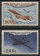 POSTE AERIENNE N° 30 + 31 Cote 15 € Neufs Sans Charnière ** (MNH). Qualité TB - 1927-1959 Neufs