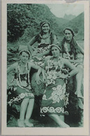 C. P. A. : TAHITI : Vierges Tahitiennes, 4 Jeunes Filles - Tahiti