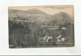 THEYS (ISERE) 2808 HAMEAU DES COMBES ET LE COL D'HURTIERES 1919 - Theys