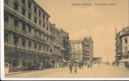 KNOKKE  GRAND HOTEL CENTRAL      2 SCANS - Menen