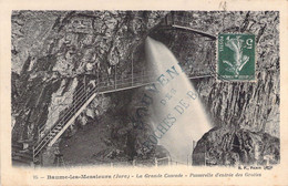 39 - BAUME LES MESSIEURS - La Grande Cascade - Passerelle D'entrée Des Grottes - BF PARIS -  Carte Postale Ancienne - Baume-les-Messieurs