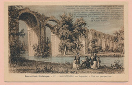 Eure-et-Loir Historique - MAINTENON - Aqueduc - Vue En Perspective - Cpa Colorisée - Maintenon