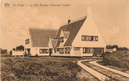 LE ZOUTE   LA VILLA ROYALE  ROEMAH  LAET       2 SCANS - Knokke