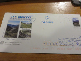 Andorra El Pais Dels Pirineus - Enteros Postales & Prêts-à-poster