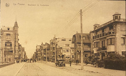 De Panne Duinkerkelaan Vanuit De Andere Richting Met De Tennisvelden Vooraan - De Panne