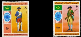 Mauritanie Mauritania - 1975 - 346 / 347 - Indépendance Des Etats Unis - MNH - Mauritanie (1960-...)