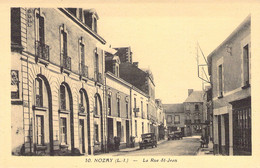 44 - NOZAY - La Rue St Jean - Véhicules Anciens - Carte Postale Ancienne - Autres & Non Classés