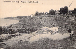 44 - PORNIC - Plage Et Côte à La Birochère - Carte Postale Ancienne - Pornic