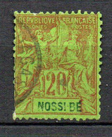 Col32 Colonie Nossi-bé  N° 33 Oblitéré  Cote : 8,50€ - Used Stamps