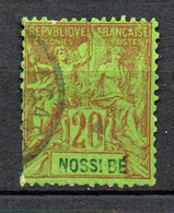 Col32 Colonie Nossi-bé  N° 33 Oblitéré  Cote : 8,50€ - Usati