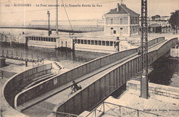 44 - SAINT NAZAIRE - Le Pont Tournant De La Nouvelle Entrée Du Port - Editeur JB JOUBLER - Carte Postale Ancienne - Saint Nazaire