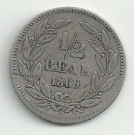 HONDURAS - 1/2 Réal - 1869 - TB/TTB - Honduras