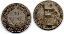 MA 18956 /  Indochine- Indochina 10 Cents 1928 TB - French Indochina