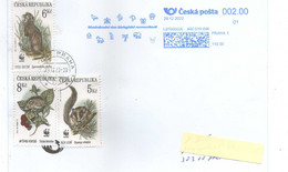 Czech Republic  2023 - Special Machinery Cancellation - International  Biodiverzity Day And Stamp From MS, Postage Used, - Lettres & Documents