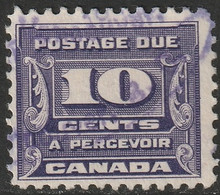 Canada 1933 Sc J14 Mi P14 Yt Taxe 13 Postage Due Used - Segnatasse