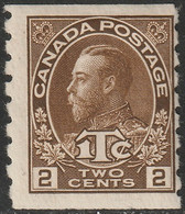 Canada 1916 Sc MR7 Mi 103IIbD Yt 106c War Tax MH* Die II - Oorlogsbelastingen