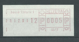 220042880  SUIZA.  YVERT  DISTRIB. Nº  4  **/MNH - Automatic Stamps