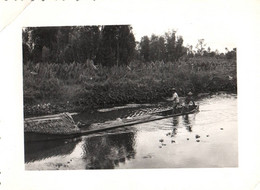 Tamatave - Photo Ancienne - Pirogue Piroguier Sur Le Canal Du Nord - Madagascar - Madagascar