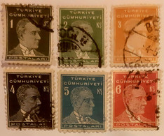 Turquie - Mustafa Kemal Atatürk - Used Stamps