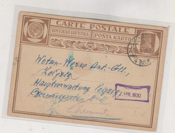 RUSSIA, 1930 LENINGRAD Nice Postal Stationery To Germany - Brieven En Documenten