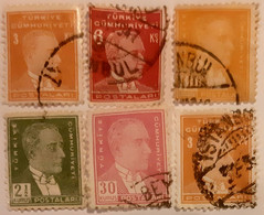 Turquie - Mustafa Kemal Atatürk - Used Stamps