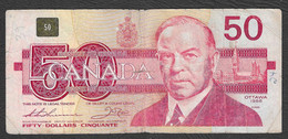 Canada - Banconota Circolata Da 50 Dollari P-98a - 1989/94 #19 - Kanada