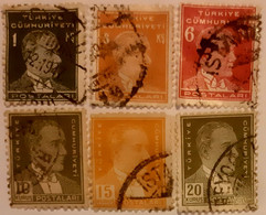 Turquie - Mustafa Kemal Atatürk - Used Stamps