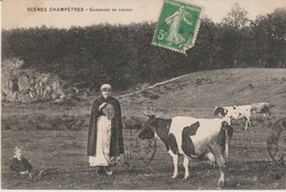 (87) Scènes Champêtres. Gardeuse De Vaches - Paysans