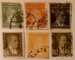 Turquie - Mustafa Kemal Atatürk - Used Stamps