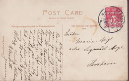 1913. DANMARK. Postcard (THE BATTLE OF STEPNEY Mr WINSTON CHURCHILL IN THE FIRE ZONE) To Thors... (Michel 64) - JF529021 - Briefe U. Dokumente