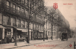 Paris - Tout Paris N°461 - 20ème Arrondissement - Rue Des Pyrénées , Vue Prise De La Rue De La Mare - Attelage - District 20