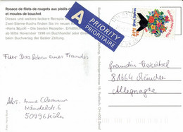 UN Genf - Postkarte Echt Gelaufen / Postcard Used (X1302) - Lettres & Documents