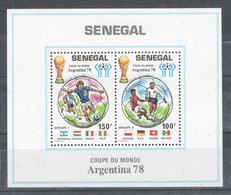 Sénégal - Bloc-Feuillet N° 16 Neuf ** - Sport - Coupe Du Monde De Football - Argentina 78 - Sénégal (1960-...)