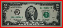 * JEFFERSON (1801-1809): USA ★ 2 DOLLARS 2003! DECLARATION OF INDEPENDENCE 1976-2017! UNC CRISP★ LOW START ★ NO RESERVE! - Federal Reserve Notes (1928-...)
