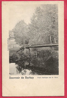 C.P. Durbuy =  Pont  Rustique  Sur  Le Biez  Du  Moulin - Durbuy