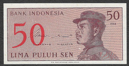 Indonesia - Banconota Non Circolata FdS UNC Da 50 Sen P-94a - 1964 #19 - Indonésie