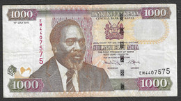 Kenya - Banconota Circolata Da 1000 Scellini P-51e - 2010 #19 - Kenia
