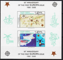 Turkish Cyprus 2006 Space Satellite Photograph Of Cyprus Maps Europa M S Imp MNH - Sonstige & Ohne Zuordnung