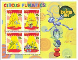 Delcampe - Palau 1998 Disney Bug's Life Insects Films Cinema Animation Sht MNH 2 - Disney