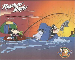 Delcampe - Ouganda 1998 Disney Mickey Mouse 70th Cartoons Films M S MNH - Disney