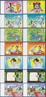 Delcampe - Grenade Grenadines 1994 Disney Philakorea '94 Mickey Goofy Cartoons 14v Set MNH - Disney