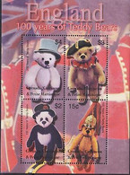 Delcampe - Grenade 2002 Teddy Ours 100e Anniversaire Jouets Teddies M S MNH - Disney