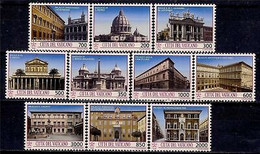 Delcampe - Vatican 1993 Bâtiment Église St Pierre Basilique St Paul Palais Architecture MNH - Hoftiere