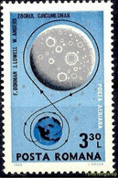 Roumanie 1969 Espace Apollon 8 Terre Lune Orbite 1v MNH - Other & Unclassified