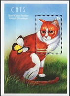 Delcampe - Grenade 2001 British Shorthair Domestic Animals Pets Nature M S MNH - Hoftiere